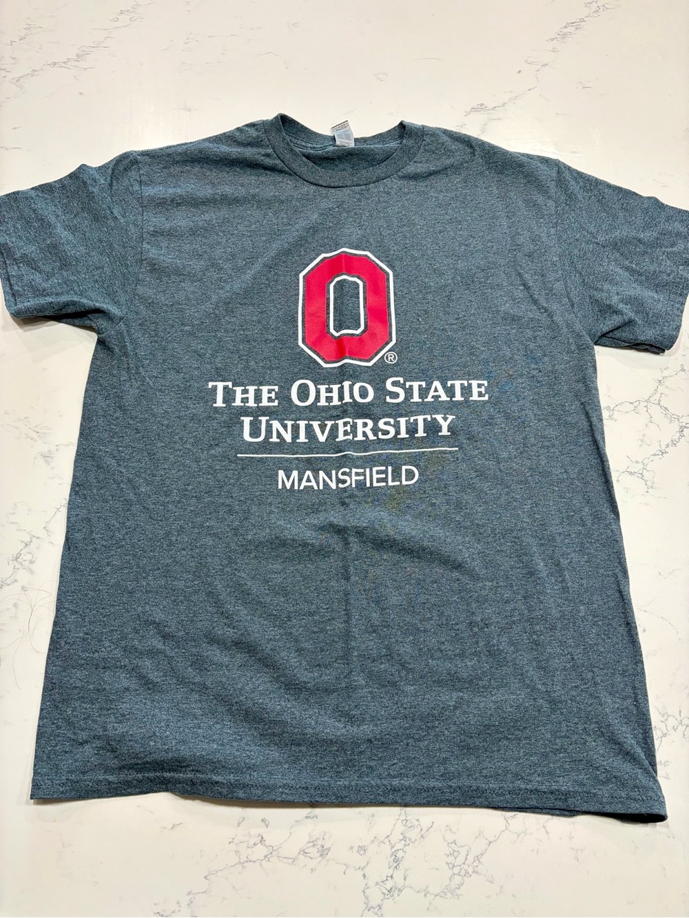 Gildan Gray The Ohio State University Graphic Tee - Women’s Medium